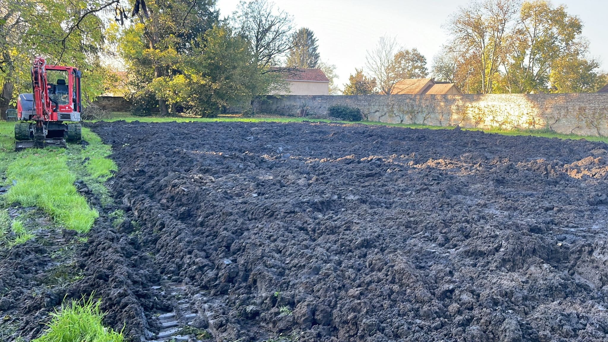 terassement etang solution après curage