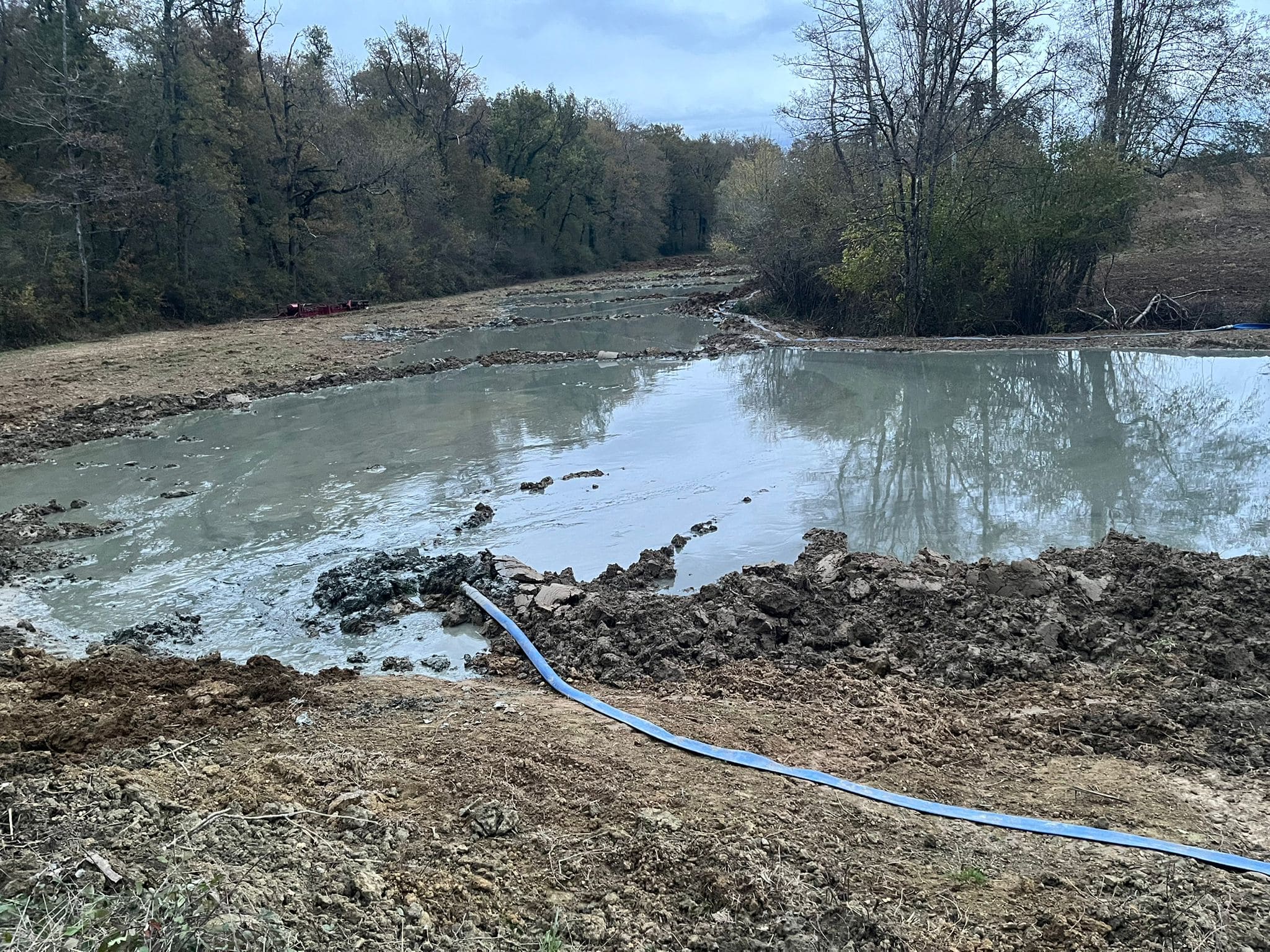 curage et refoulement simple etang solution